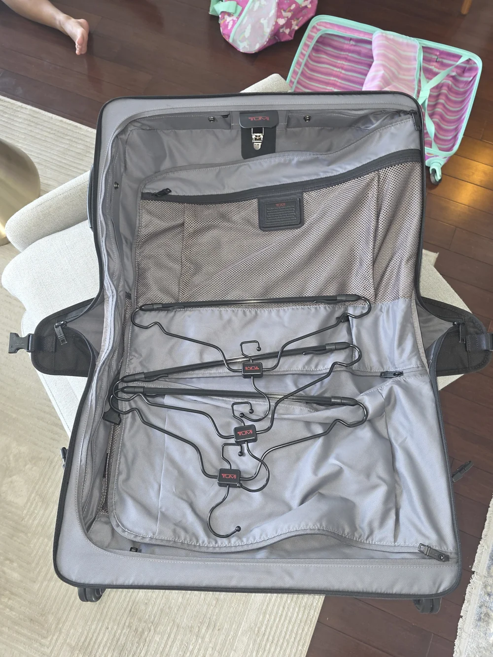 Tumi Alpha Black Garment Carry-On